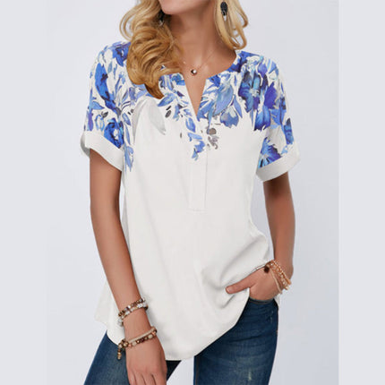 Top Plus Size Women's Short-sleeved T-shirt