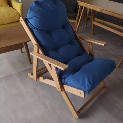 Beech Recliner Folding Chair