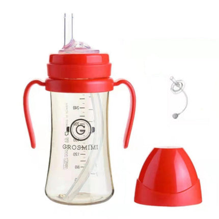 Grosmimi's New Grosmimi Korean Drinking Straw Cup PPSU Environmental Protection Leak-proof And Choking 300ml