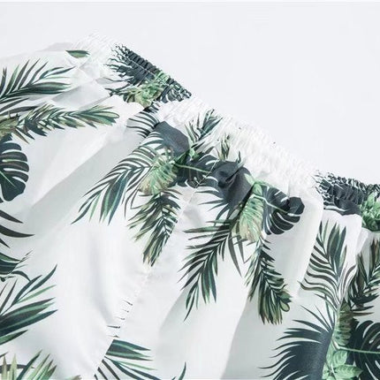 Men's Shorts Shirt Trendy Summer Loose Casual Two-piece Suit