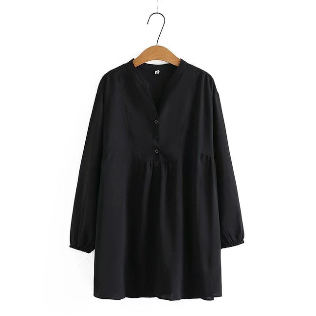 Fashionable Plus Size Women's Skirt Dress With Temperament