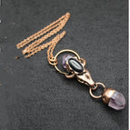 Bull Head Pendant Plus Necklac