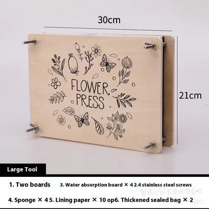 Dried Flower Knurling Tool Plant Specimen Making Tools