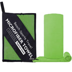 Fluorescent Green Zipper / 40×80CM
