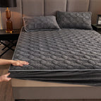 High Grade Gray / 90x200cm Single Fitted Sheet
