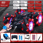 Red / Dual remote control / 2PC Battery