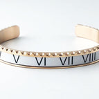 Rose Gold Roman White