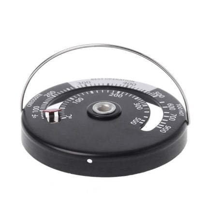 Silent thermodynamic fireplace fan fireplace thermometer