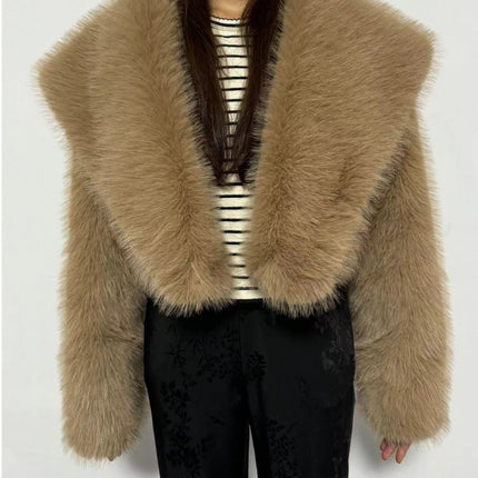 Fur Coat Women's Long Sleeve