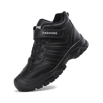 Men's Outdoor Mountaineering Snow Boots In Winter