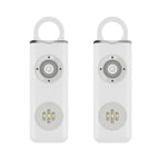 White / 2PCS / USB