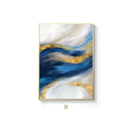 Abstract Canvas Painting Contemporary Art Poster Modern Home Living Room Decor