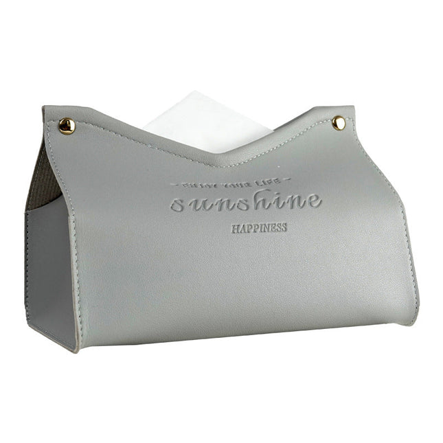 Leather Tissue Box, Hotel Pumping Box, Home Living Room, Creative Gift Box