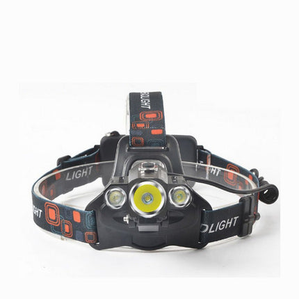 Outdoor Head-mounted USB Rechargeable Flashlight