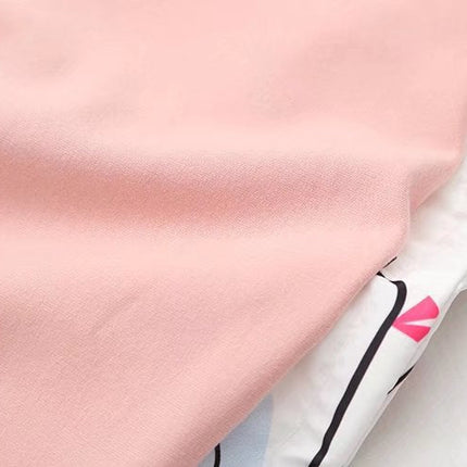 Printed Loose Plus Size Long-sleeved Hooded Zipper Jacket Women