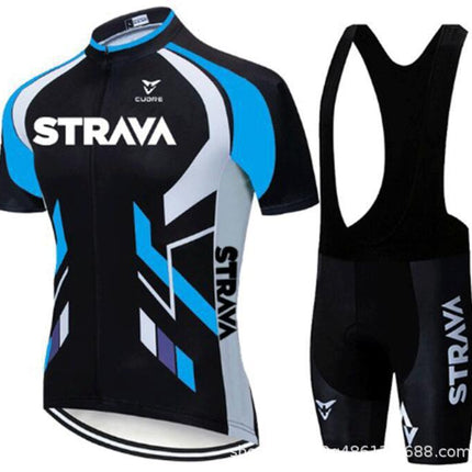 Jersey Sets Red Bicycle Short Sleeve Cycling Clothing Bike Cycling Jersey Bib Shorts