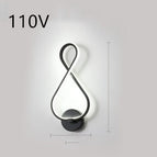 8black 110V / White light