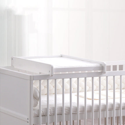 Moon Boat Baby Diaper Table Solid Wood Nursing Portable