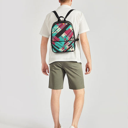 CREATIVE ABSTRACT CREATED BY FLIPSTYLEZ Classic Faux Leather Backpack