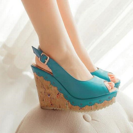 High-heeled Cross-border Foreign Trade Plus Size Women's Shoes