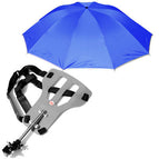 Grey / Dark blue umbrella