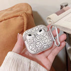 Transparent smiley face / airpods1 2