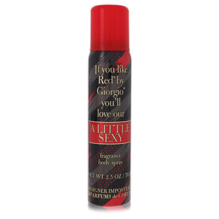 Designer Imposters A Little Sexy by Parfums De Coeur Body Spray 2.5 oz for Women