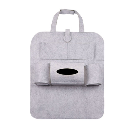 Car Storage Bag Felt Seat Back Long Large