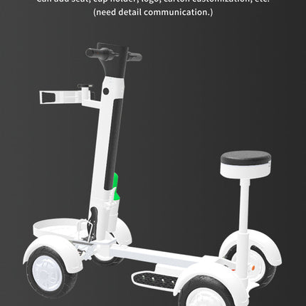 Four Wheel Golf Electric Folding Light Longboard Lawn Course Scooter