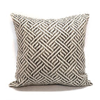 Coffee color pattern / 45x45cm with pillow core