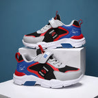 Black and red breathable mesh / 28