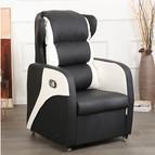 New black and white recliner