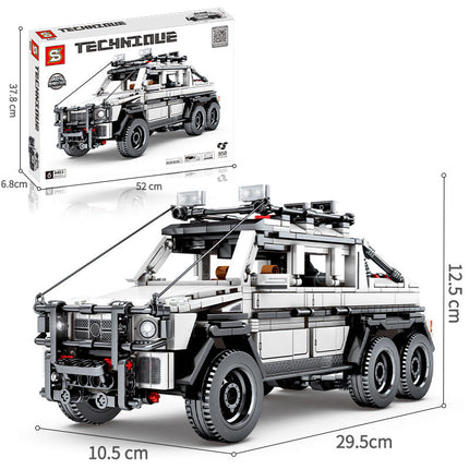 High Difficulty Racing Roadster Compatible With  Power Mechanical Building Blocks