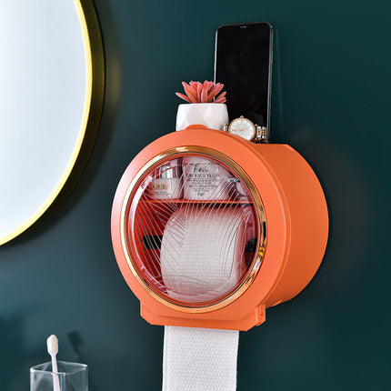Punch Free Wall Mounted Washcloth Storage Box