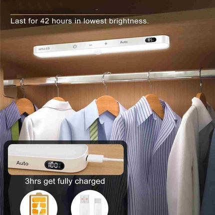 Motion Sensor Cabinet Light Battery Display Screen