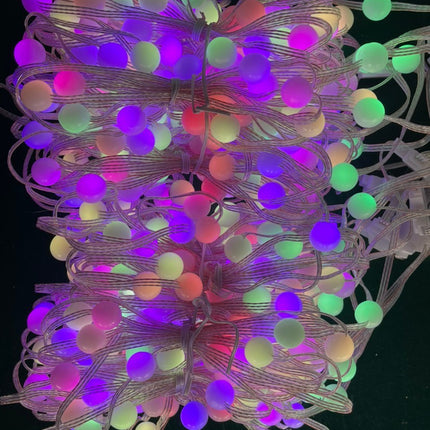 Smart LED RGB Curtain String Lights Bluetooth APP Control Christmas Fairy Light Garland DIY Picture Display Party Wedding Decor