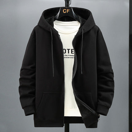 New Fall Men's Trendy Fashion Coat Plus Big Size Loose Style