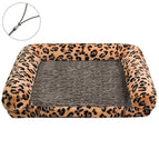 Orange leopard print / S40x30x9cm