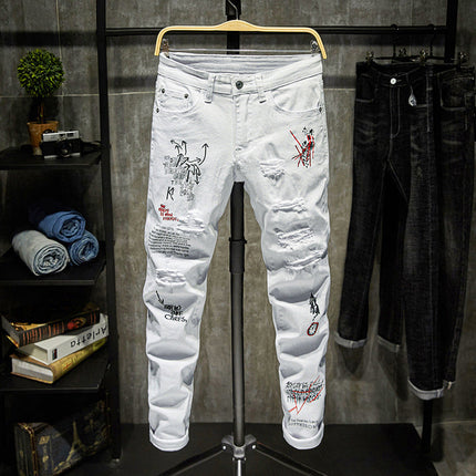 Trendy Men's Casual Cotton Pants