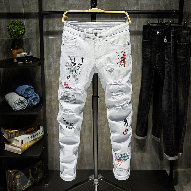 Trendy Men's Casual Cotton Pants