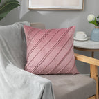 Lotus root pink twill / 43x43cm without core