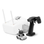Silver car and control glasses / USB