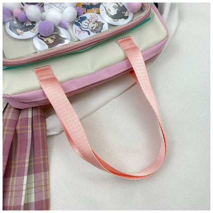 Ladies Fashion Two-Dimensional Crossbody Pain Bag