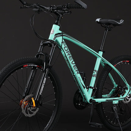 Aluminum Alloy Oil Pressure Double Disc Brake Shock Absorption Mountain Bike