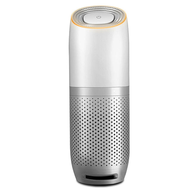 AuraPure™ Onyx & Gold Ionic Air Shield | High-Performance Portable Odor Eliminator & HEPA-Grade Ionizer for Car, Home, and Office