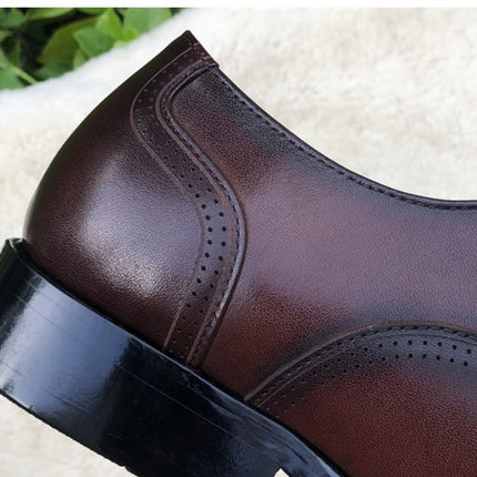 Men's Business Suit Carved Leather Shoes