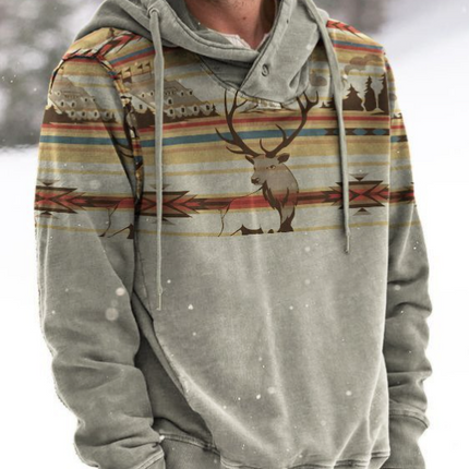 3D Hoodie Casual Men's Sweatshirt