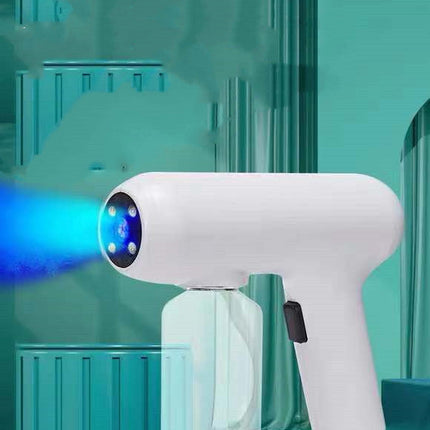 Electric Sanitizer Sprayer Handheld Blue Light Nano Steam Disinfection Spray Gun Home Car Wireless USB Humidifier Atomizer