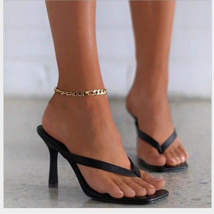 Cross-border Plus Size High Heel Sandals