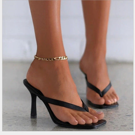 Cross-border Plus Size High Heel Sandals